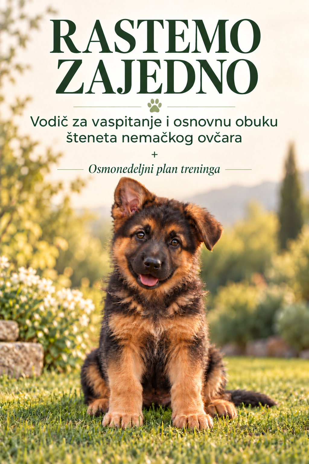 Vodič za vaspitanje i osnovnu obuku šteneta nemačkog ovčara